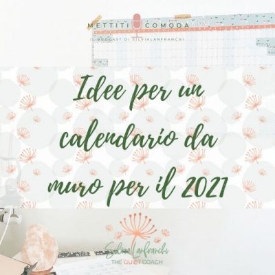 Idee per un calendario annuale da muro