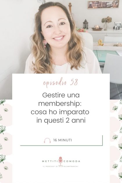 gestire membership esperienza silvia lanfranchi