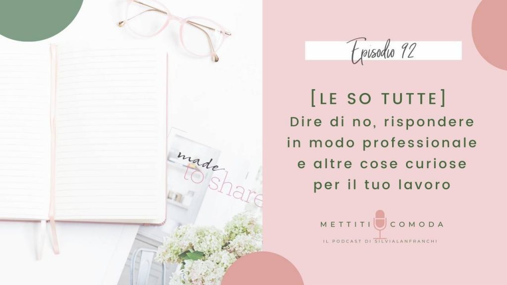 le so tutte mettiti comoda