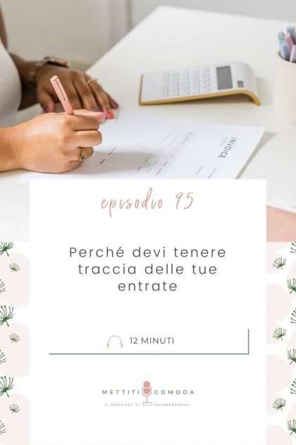 tenere traccia denaro business