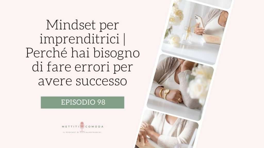 importanza fare errori imprenditrice