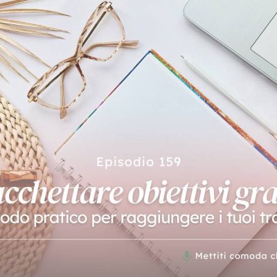 Spacchettare obiettivi grandi: un metodo pratico per raggiungere i tuoi traguardi