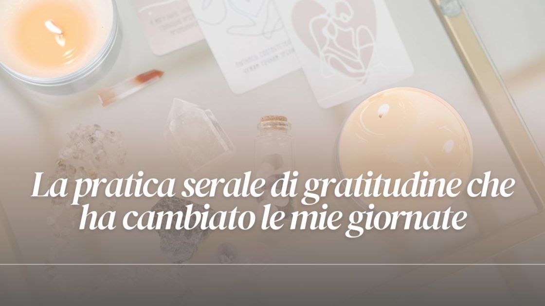 gratitude rock pratica serale
