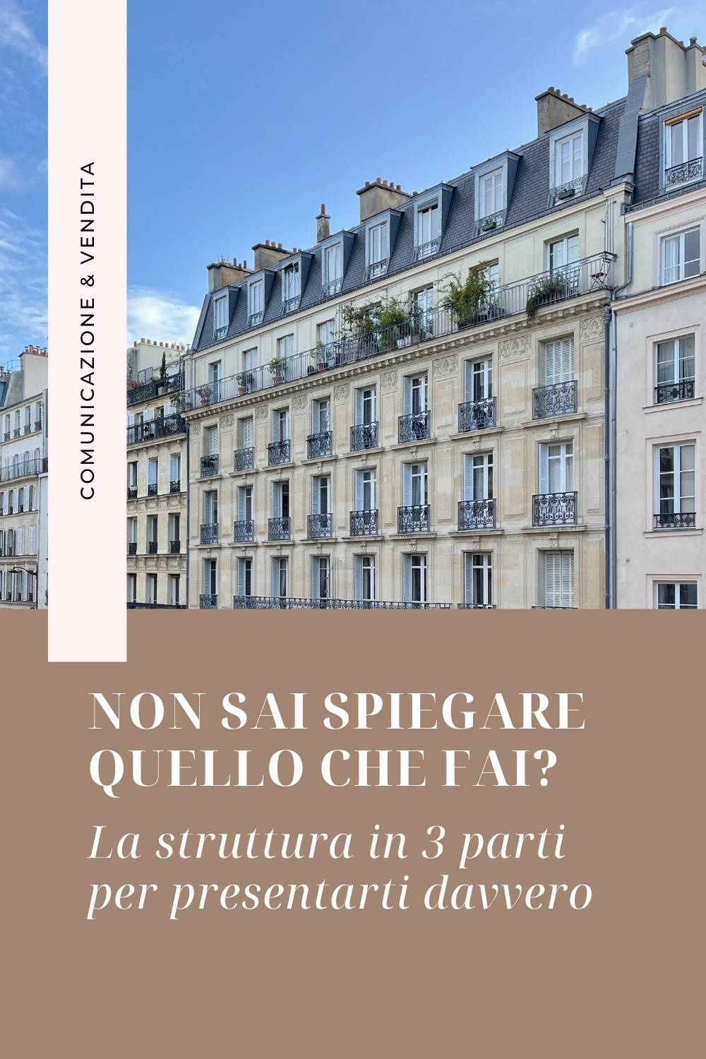 Silvia Lanfranchi spiega come presentare quello che fai con chiarezza nelle conversazioni di networking