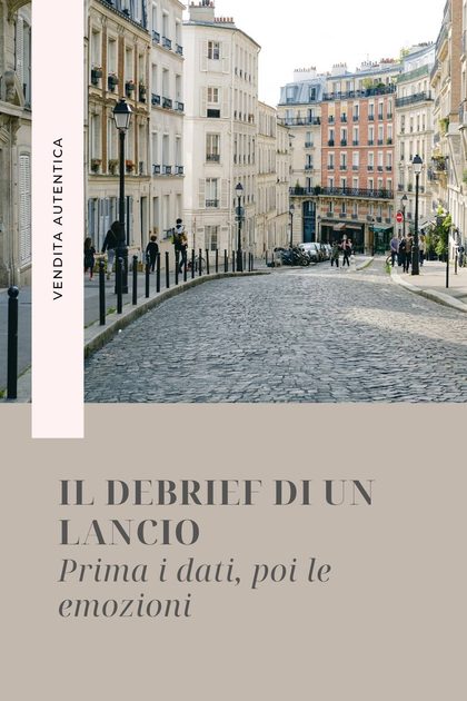 Silvia Lanfranchi spiega come fare il debrief di un lancio partendo dai dati
