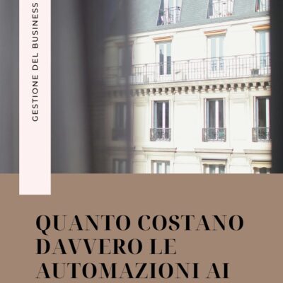 Quanto costano davvero le automazioni AI di cui parlano tutti